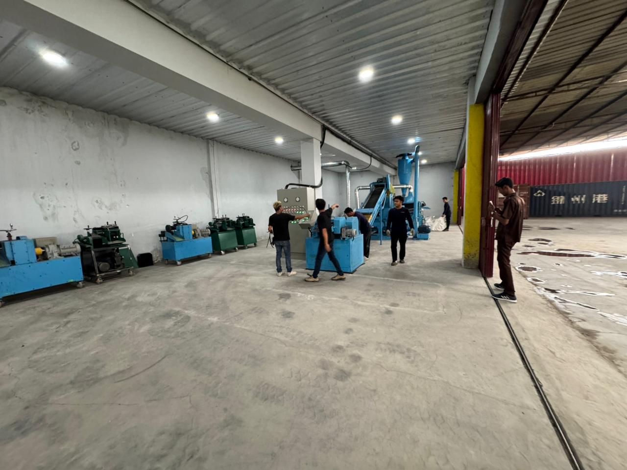 Workers at Machines